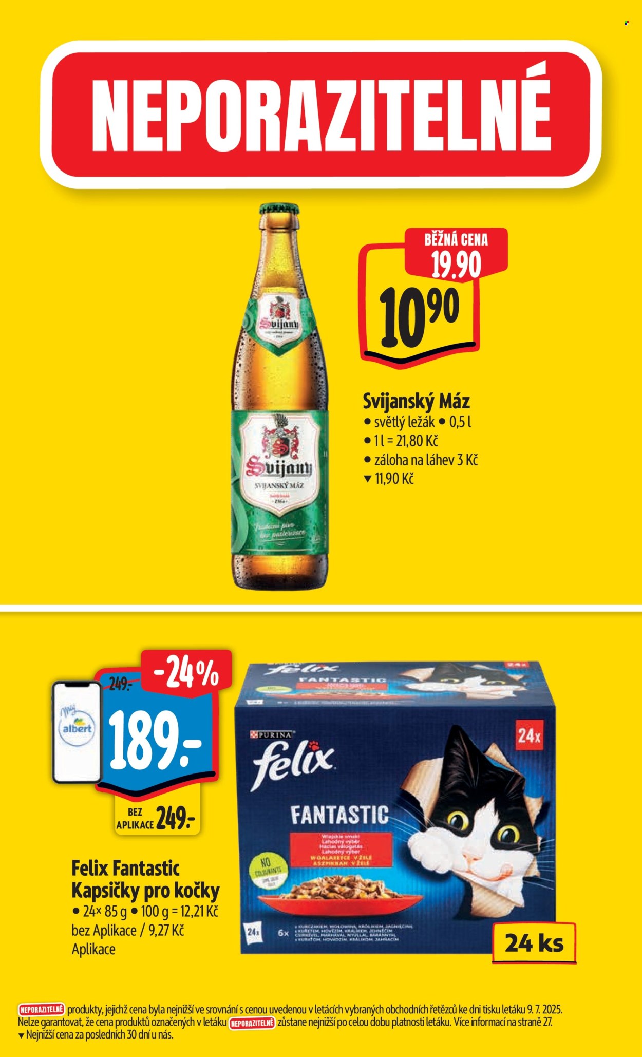 Leták Albert Hypermarket - 16.7.2025 - 22.7.2025. Strana 4