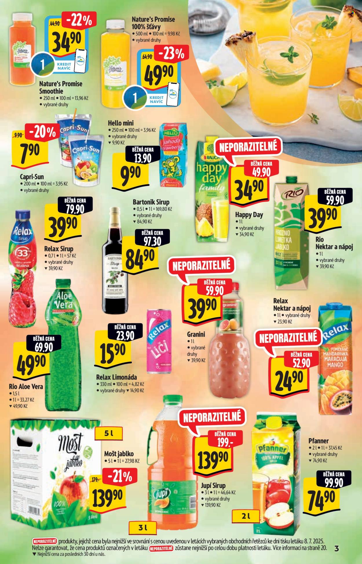 Leták Albert Hypermarket - 16.7.2025 - 29.7.2025. Strana 3