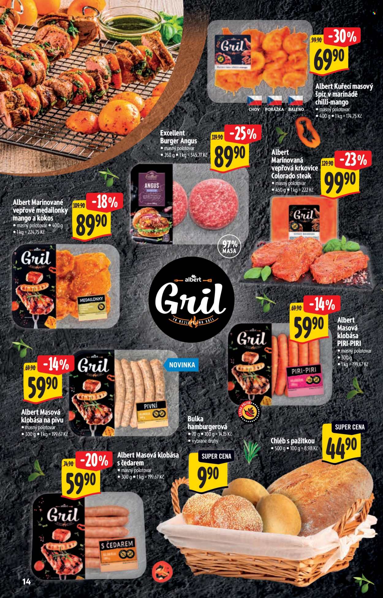Leták Albert Hypermarket - 16.7.2025 - 29.7.2025. Strana 14