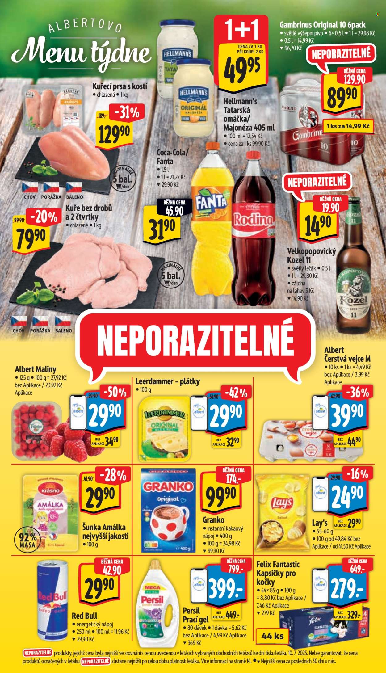 Leták Albert Supermarket - 16.7.2025 - 22.7.2025. Strana 6
