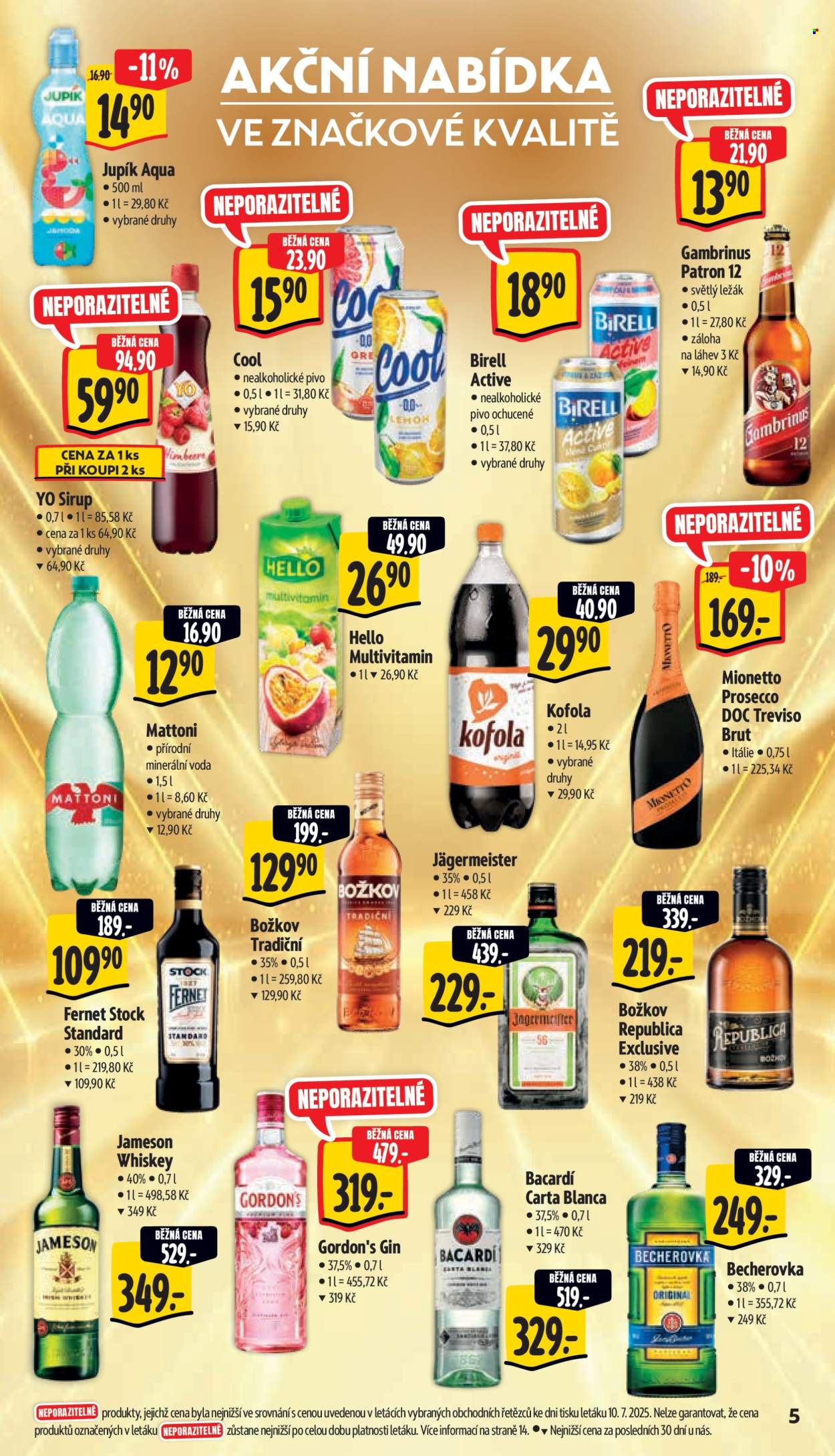 Leták Albert Supermarket - 16.7.2025 - 22.7.2025. Strana 10