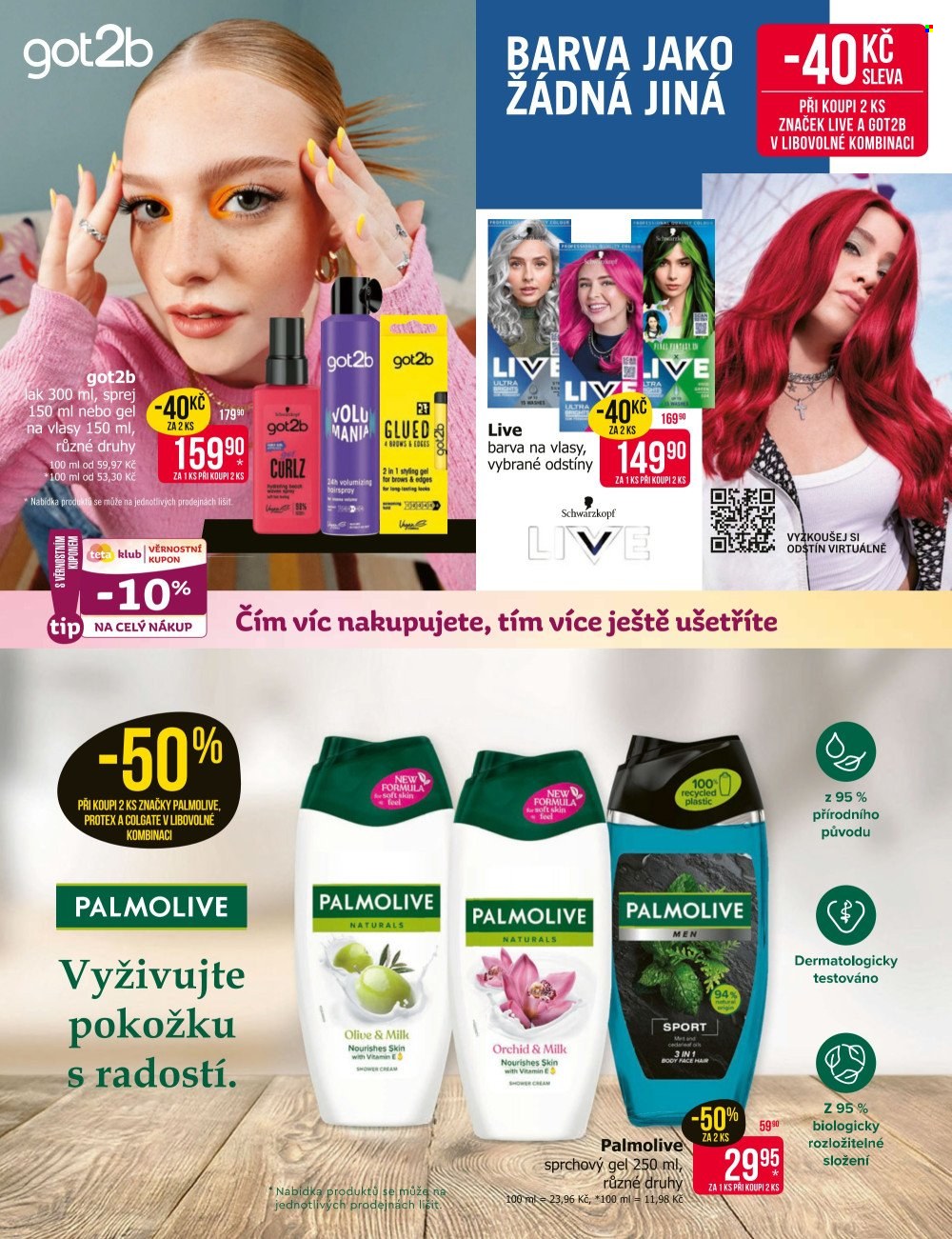 Leták Teta drogerie - 3.7.2025 - 29.7.2025. Strana 10