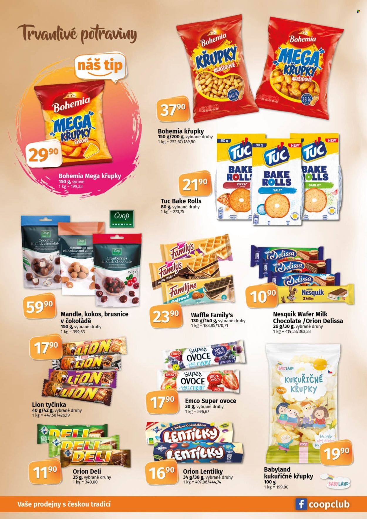 Leták coop TUTY - 16.7.2025 - 29.7.2025. Strana 8