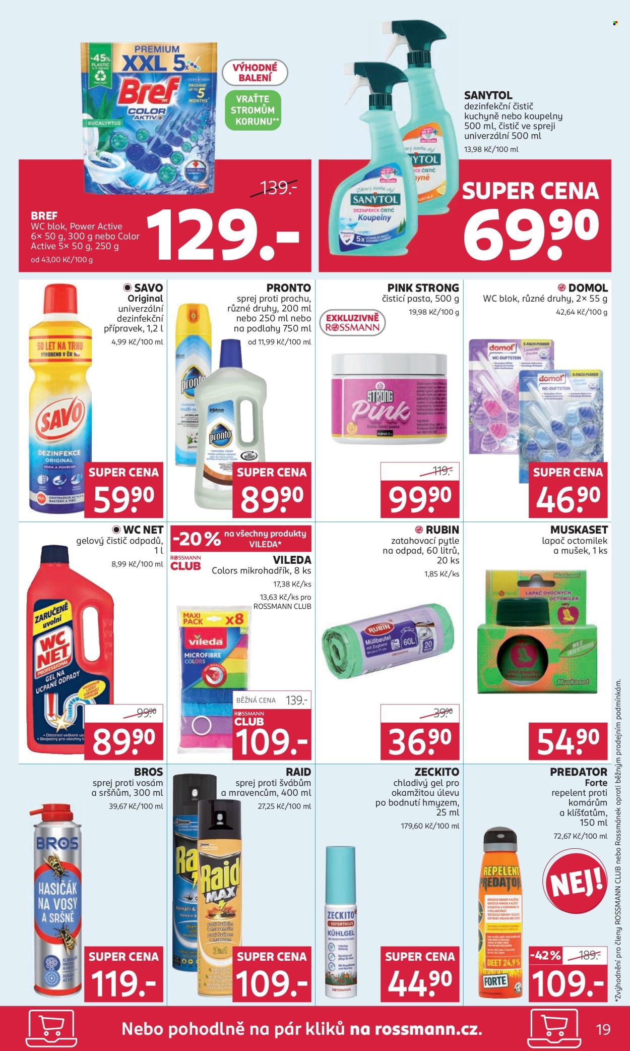 Leták ROSSMANN - 16.7.2025 - 29.7.2025. Strana 19