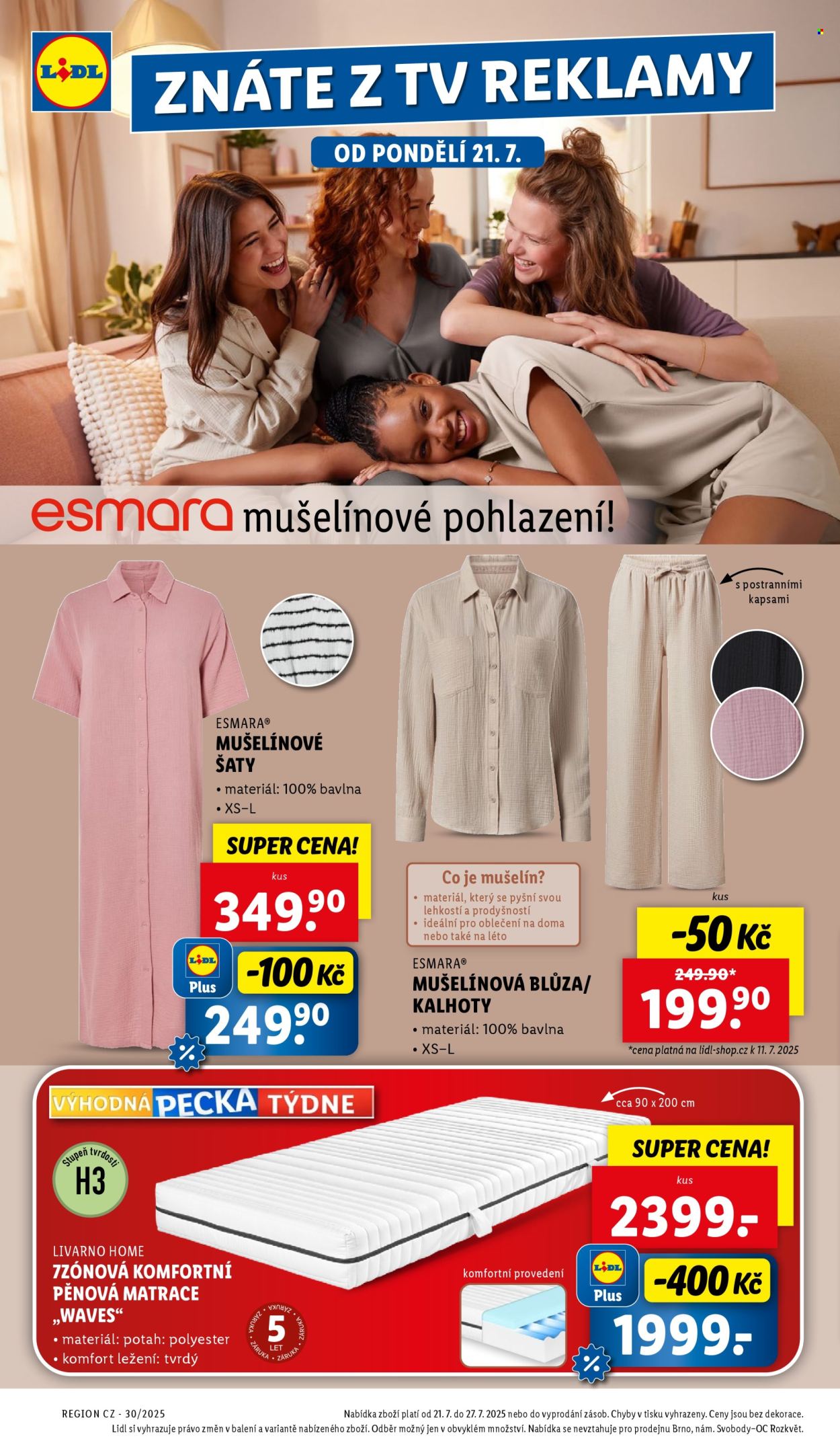 Leták Lidl - 21.7.2025 - 27.7.2025. Strana 30