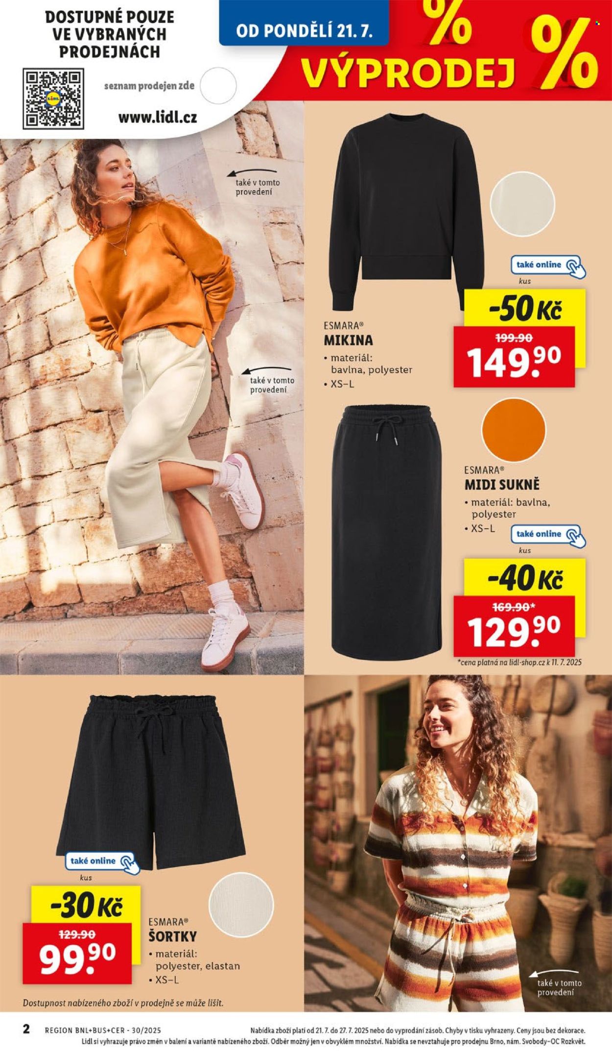 Leták Lidl - 21.7.2025 - 27.7.2025. Strana 14