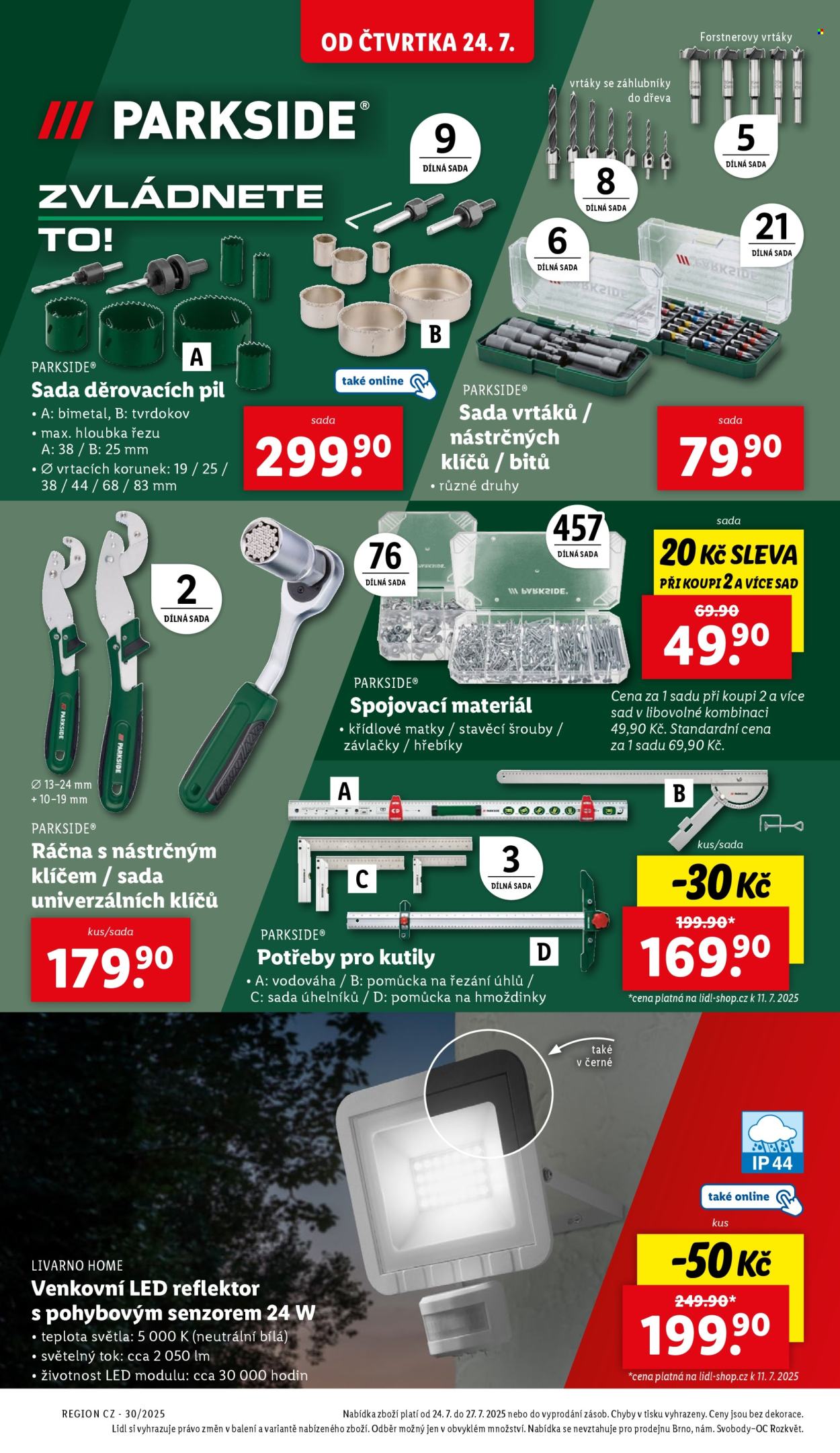 Leták Lidl - 21.7.2025 - 27.7.2025. Strana 24