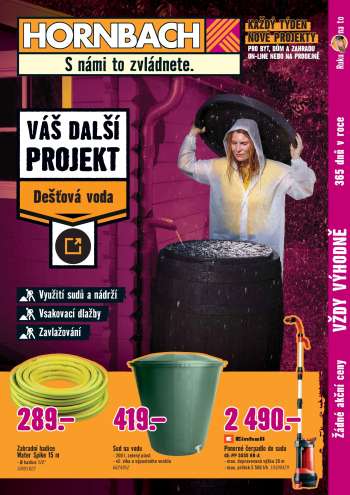 Leták HORNBACH - 16.7.2025 - 30.7.2025.