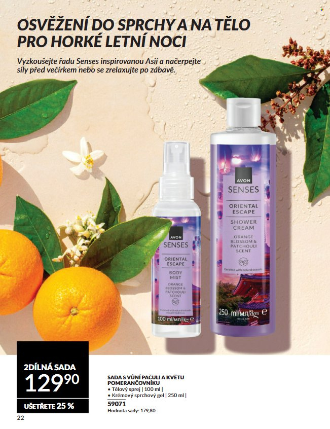 Leták AVON - 17.7.2025 - 31.7.2025. Strana 22