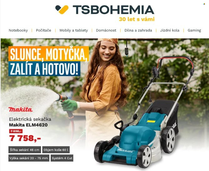 Leták T.S. BOHEMIA - 17.7.2025 - 19.7.2025. Strana 1