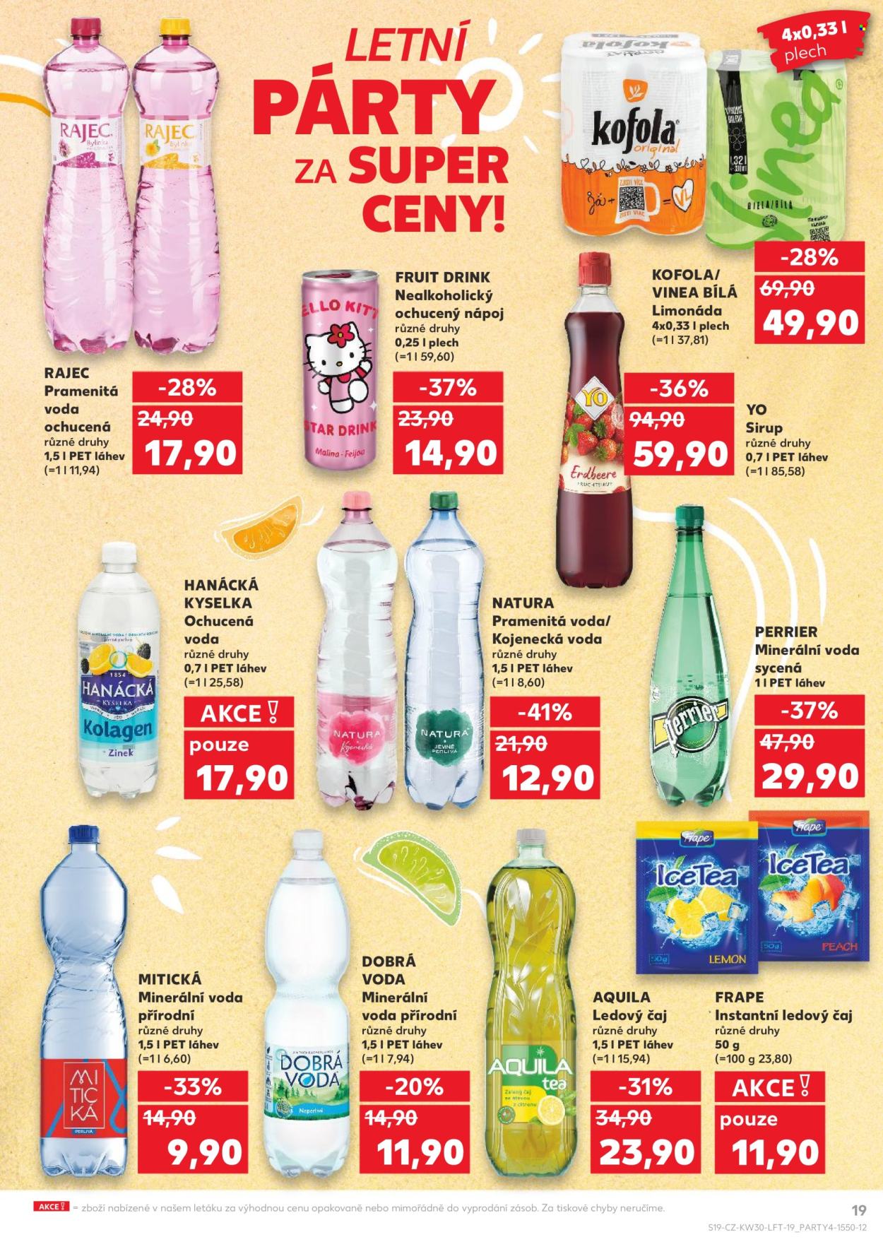 Leták Kaufland - 23.7.2025 - 29.7.2025. Strana 19