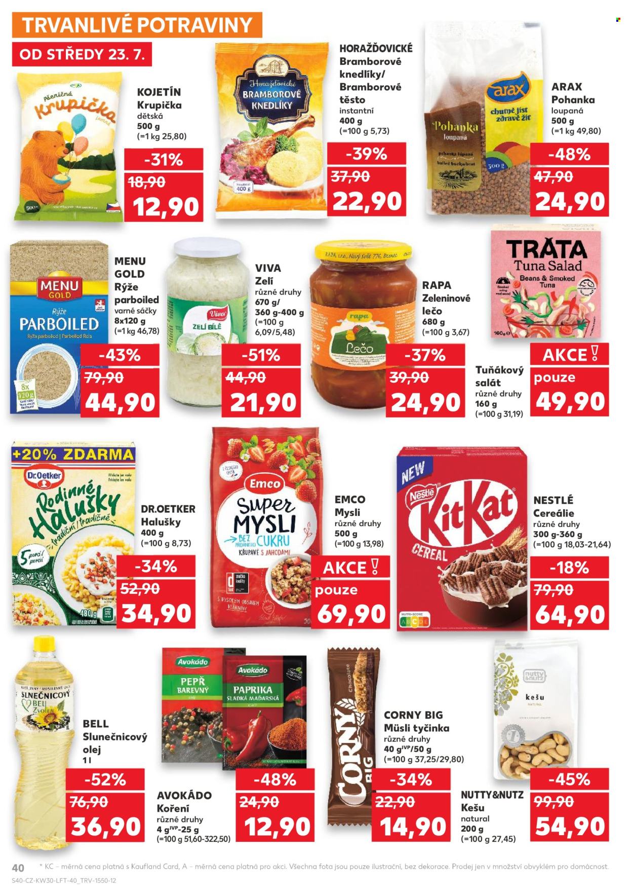 Leták Kaufland - 23.7.2025 - 29.7.2025. Strana 40