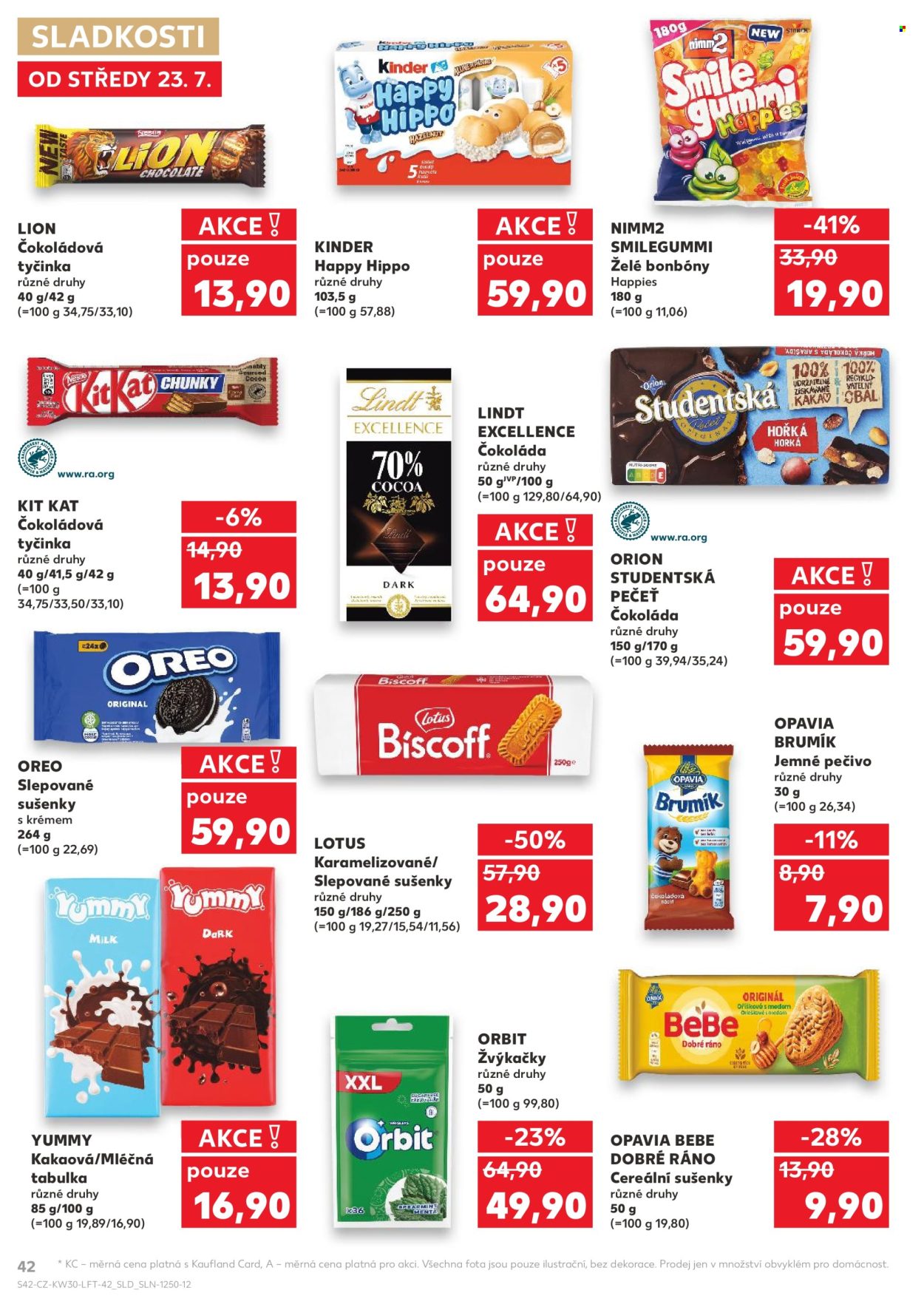 Leták Kaufland - 23.7.2025 - 29.7.2025. Strana 42