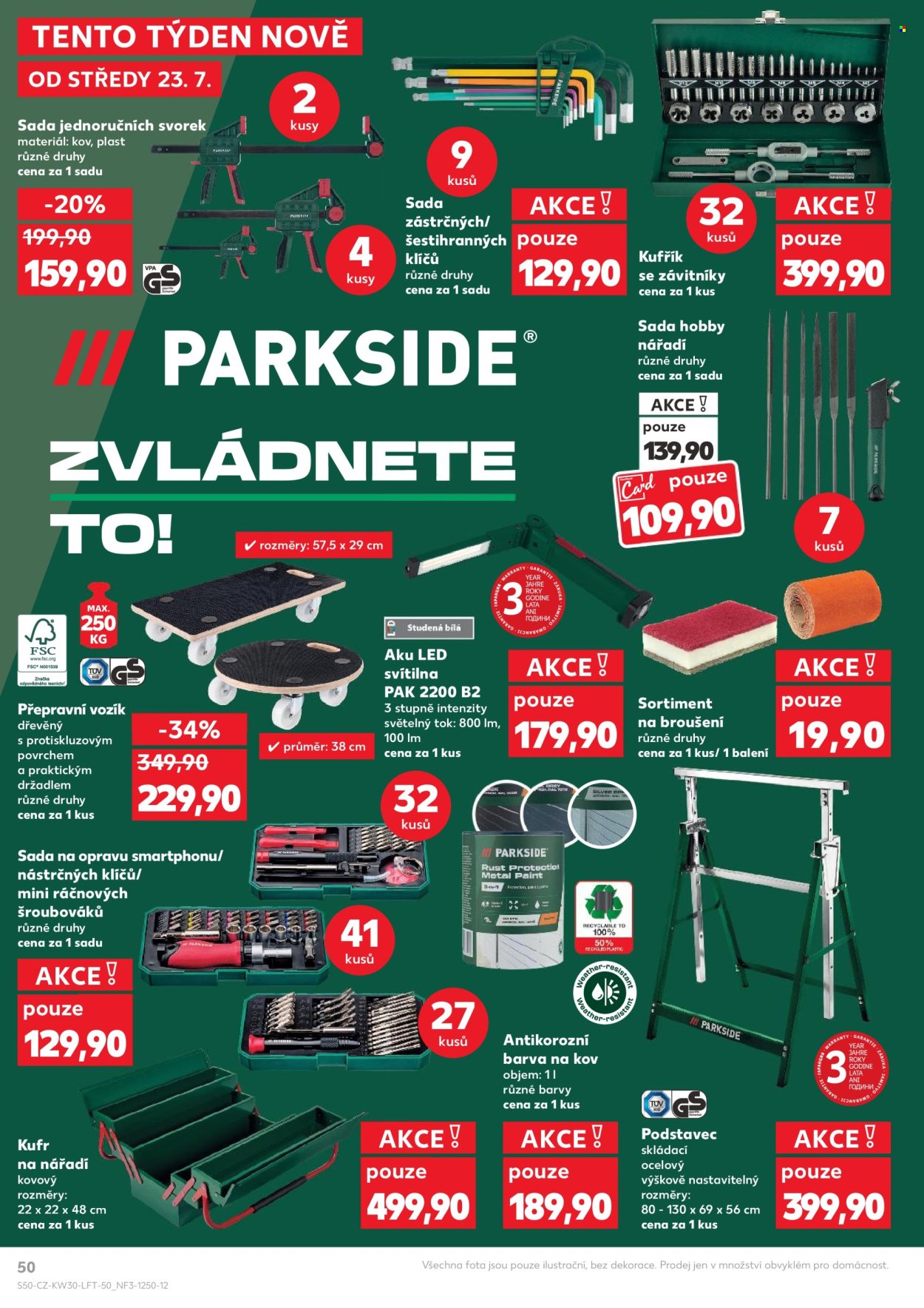 Leták Kaufland - 23.7.2025 - 29.7.2025. Strana 50