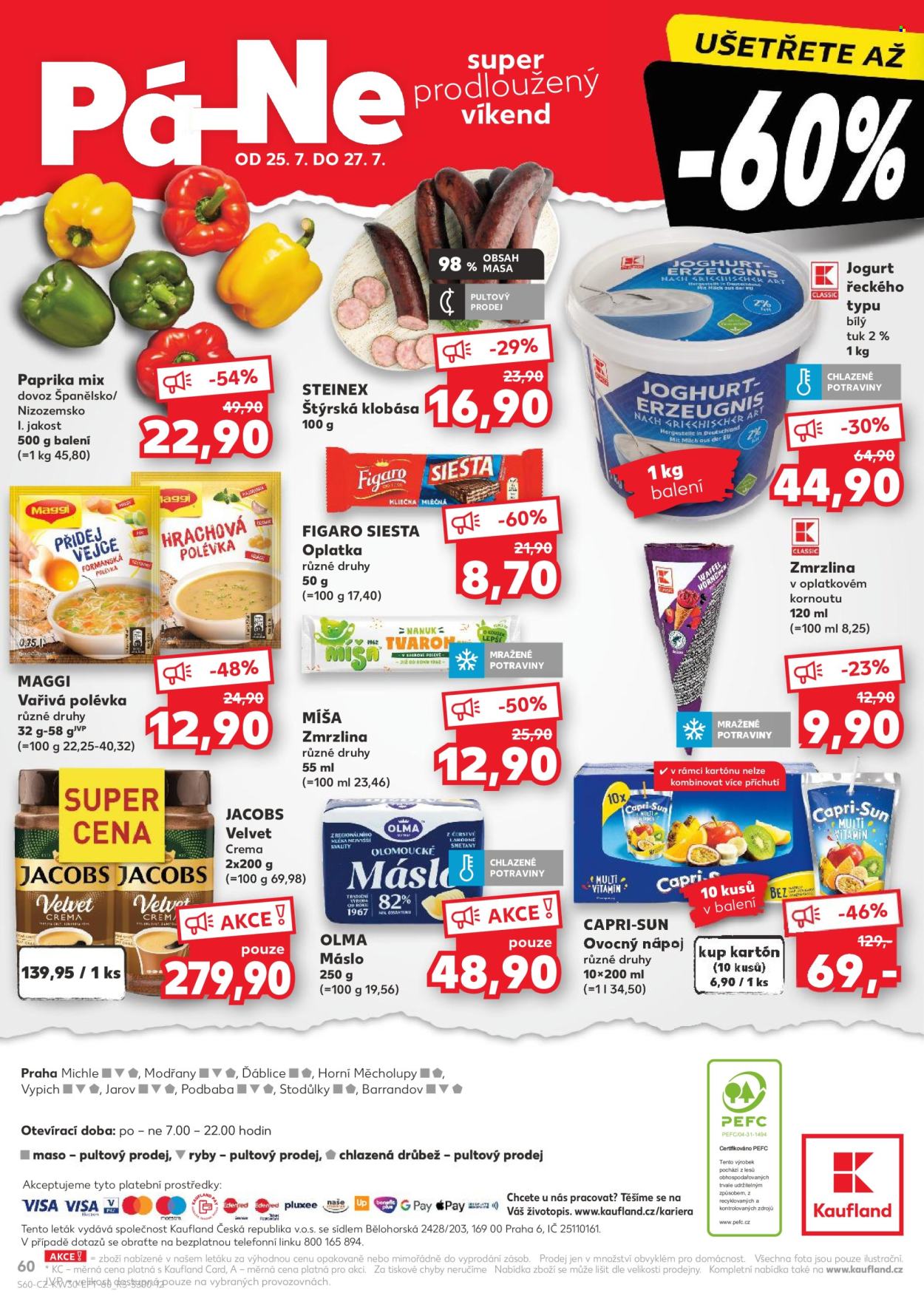 Leták Kaufland - 23.7.2025 - 29.7.2025. Strana 60
