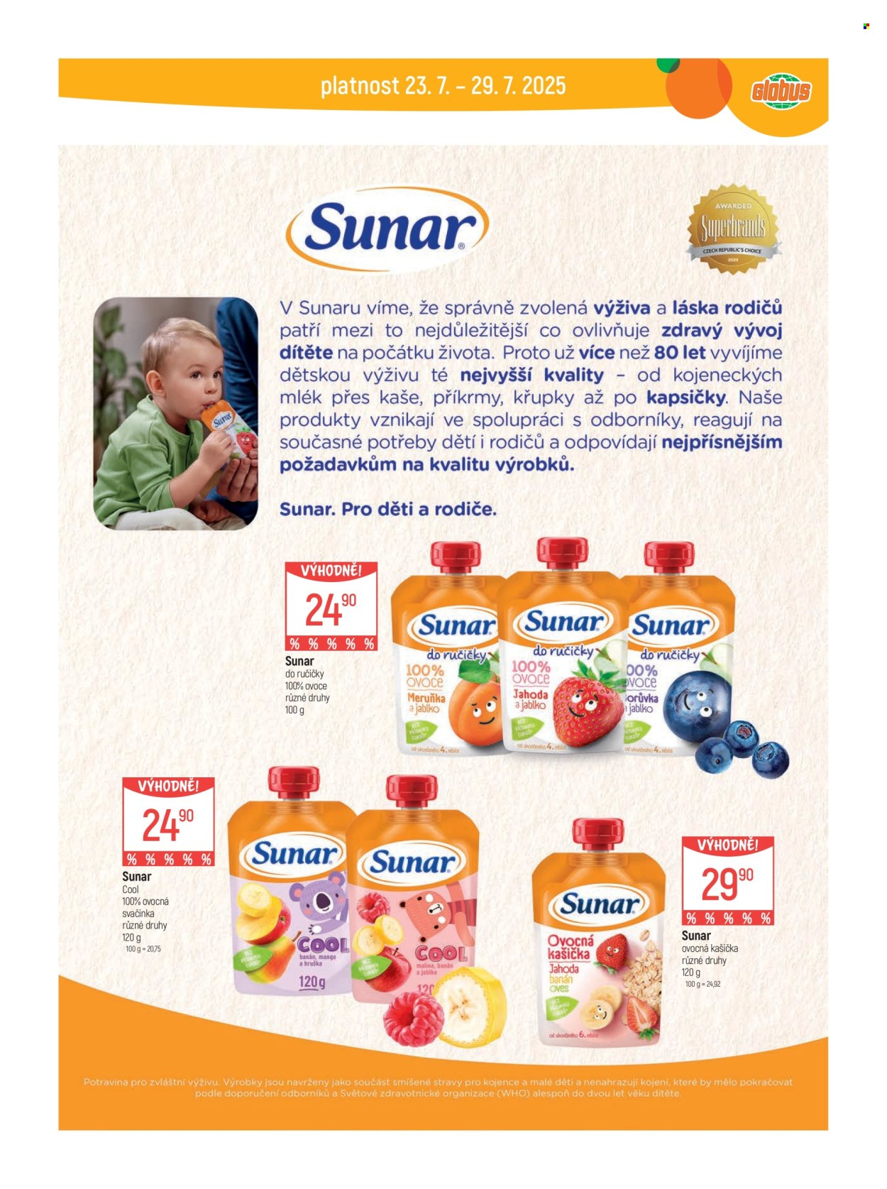 Leták Globus - 23.7.2025 - 29.7.2025. Strana 32