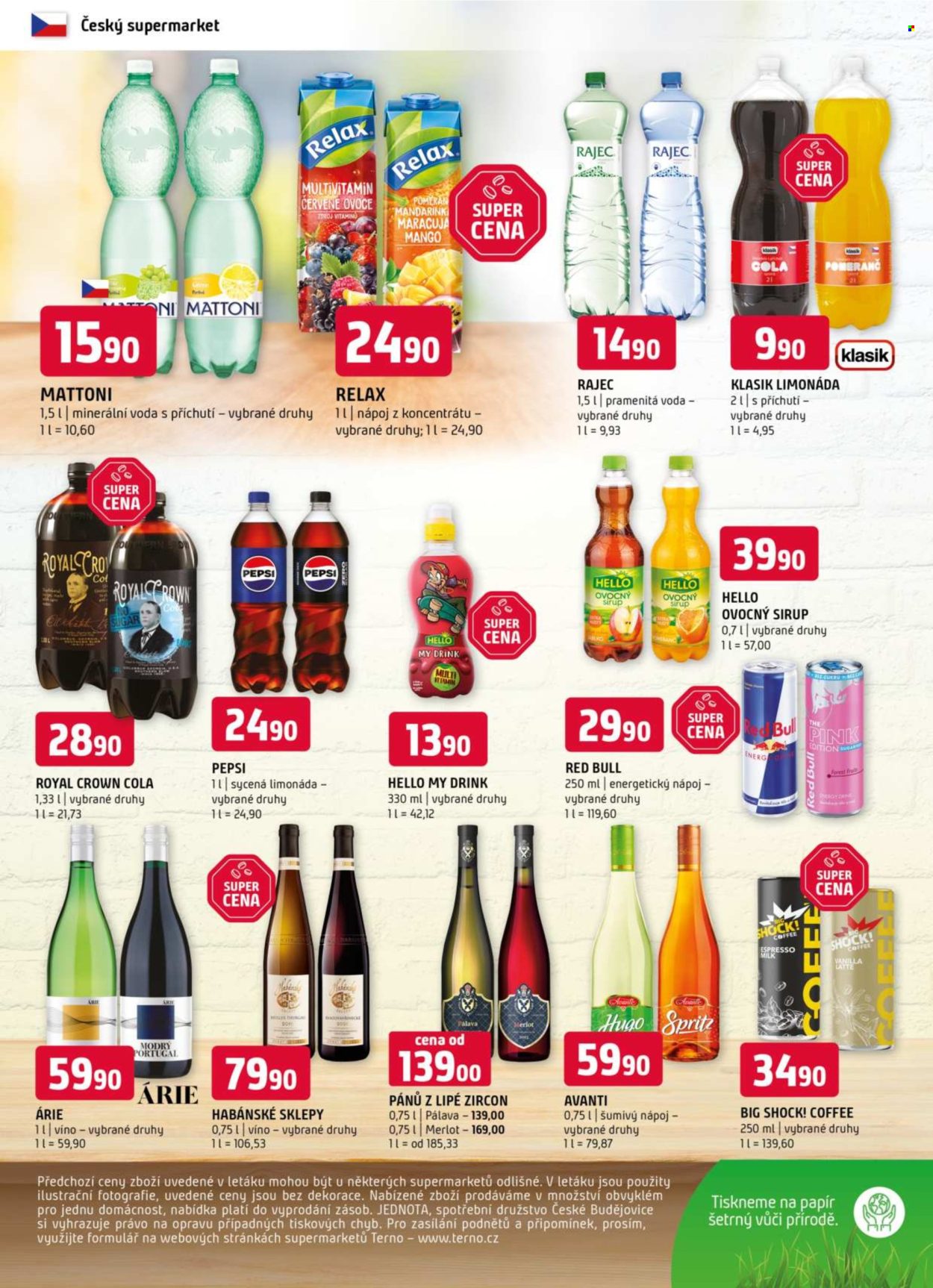 Leták coop TERNO - 23.7.2025 - 29.7.2025. Strana 12