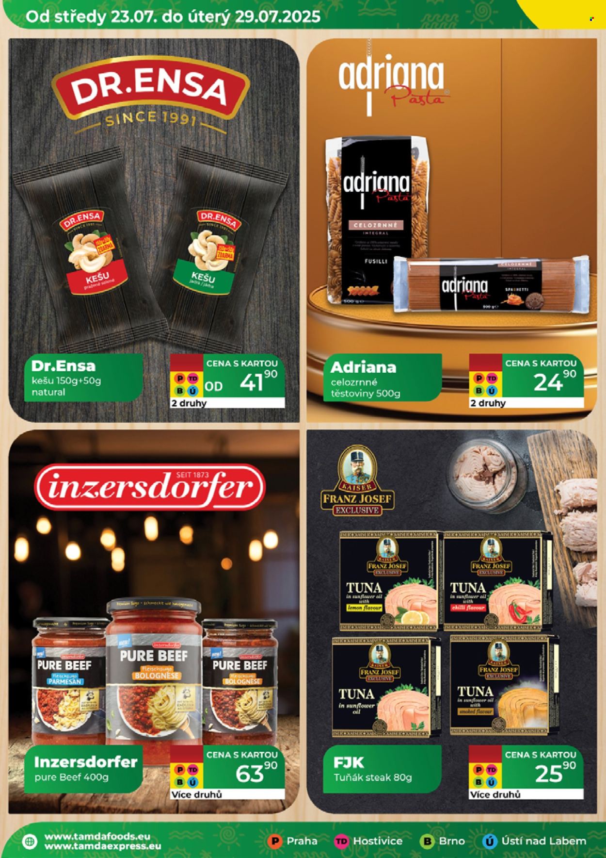Leták Tamda Foods - 23.7.2025 - 29.7.2025. Strana 12
