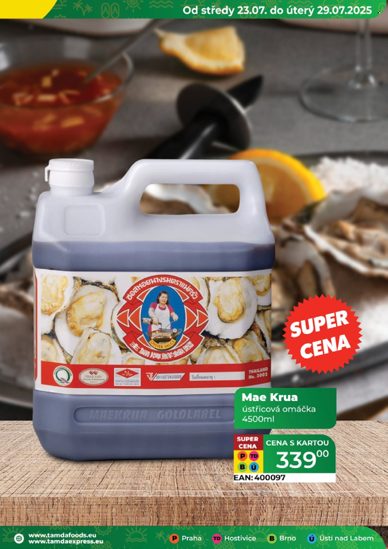 Leták Tamda Foods - 23.7.2025 - 29.7.2025. Strana 31