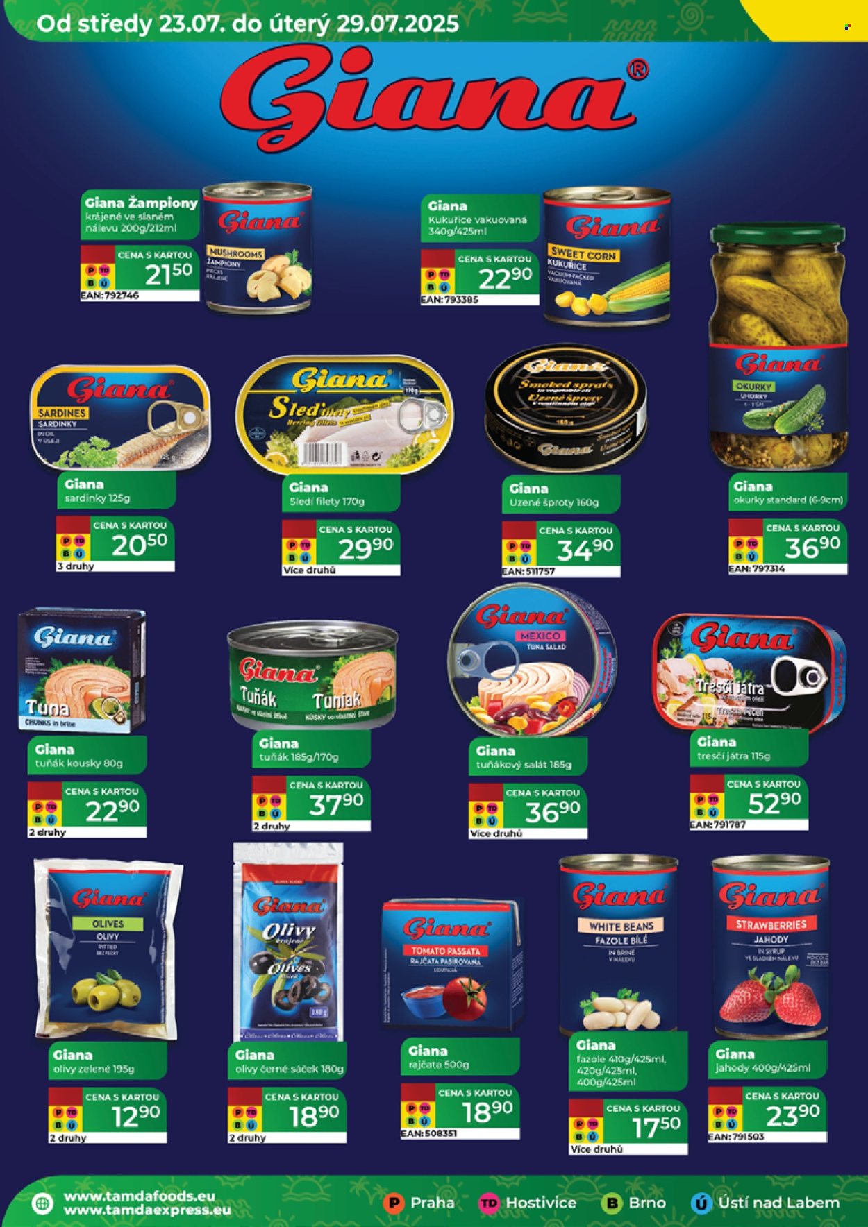 Leták Tamda Foods - 23.7.2025 - 29.7.2025. Strana 40