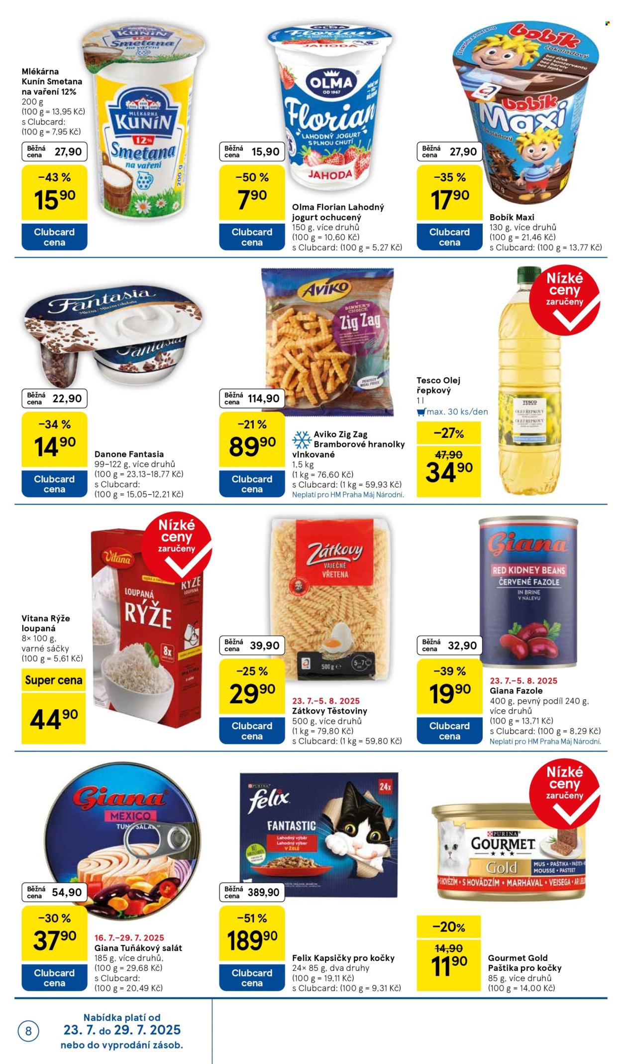 Leták TESCO - 23.7.2025 - 29.7.2025. Strana 8