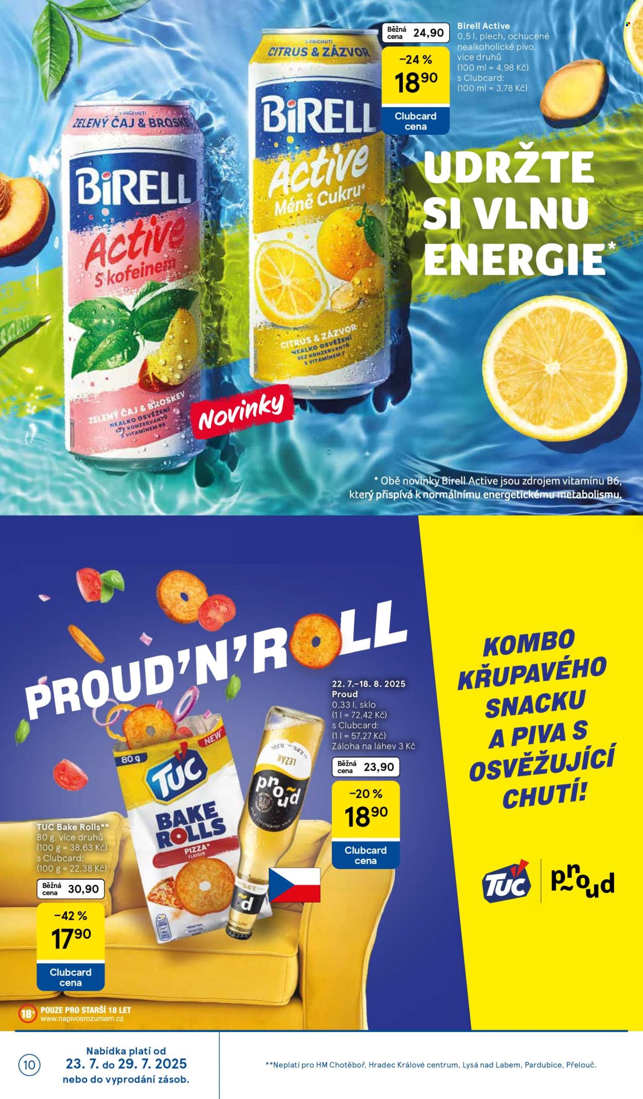 Leták TESCO - 23.7.2025 - 29.7.2025. Strana 10