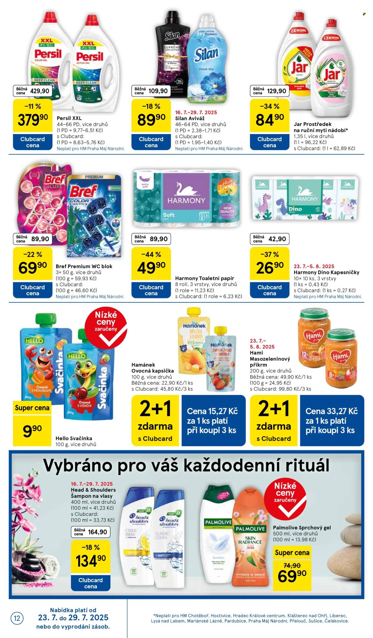 Leták TESCO - 23.7.2025 - 29.7.2025. Strana 12