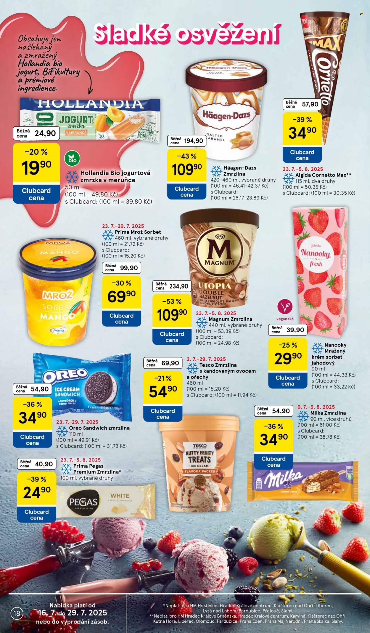 Leták TESCO - 23.7.2025 - 29.7.2025. Strana 18