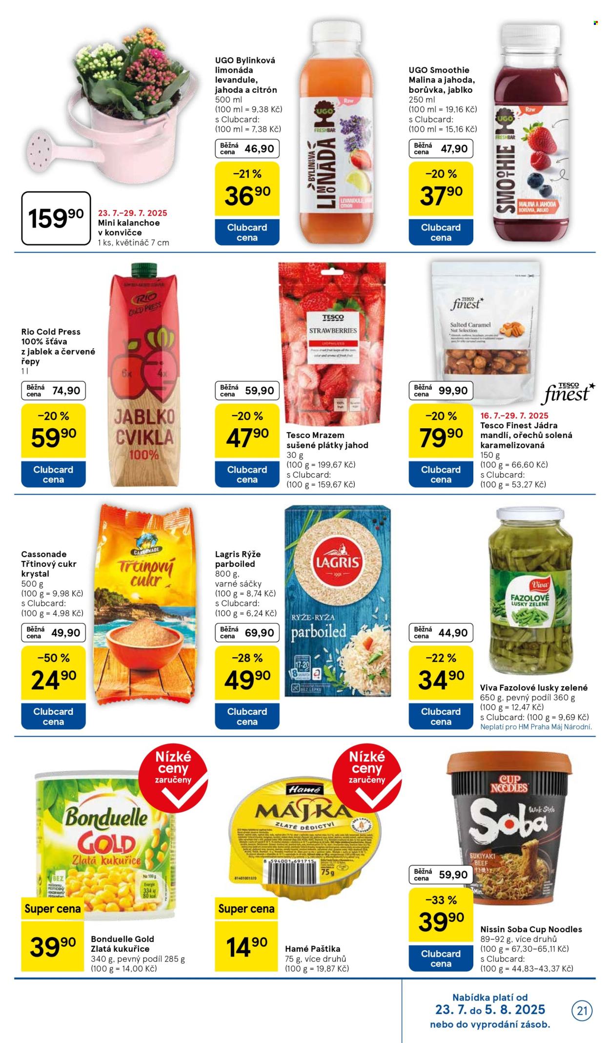 Leták TESCO - 23.7.2025 - 29.7.2025. Strana 21