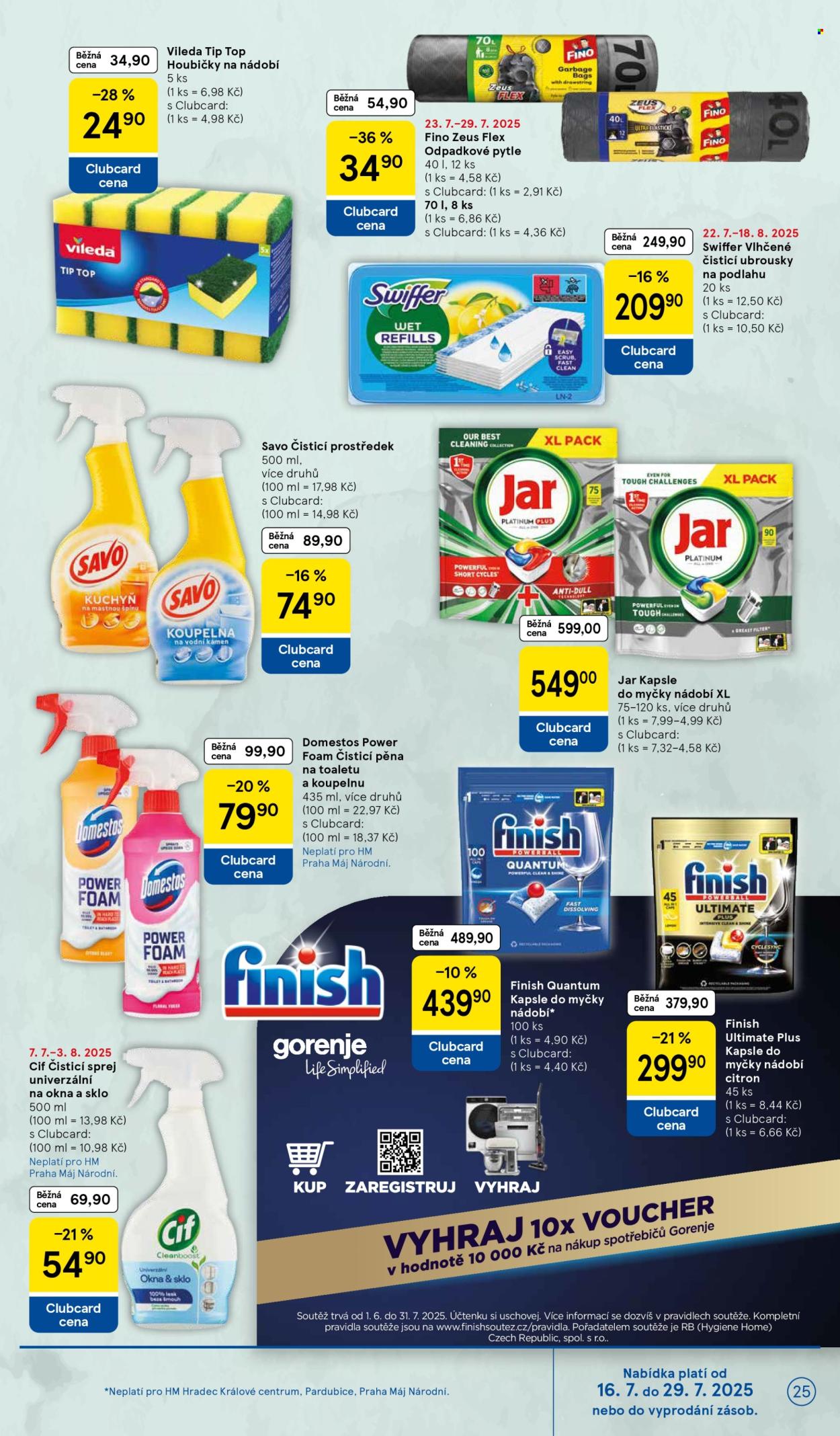 Leták TESCO - 23.7.2025 - 29.7.2025. Strana 25
