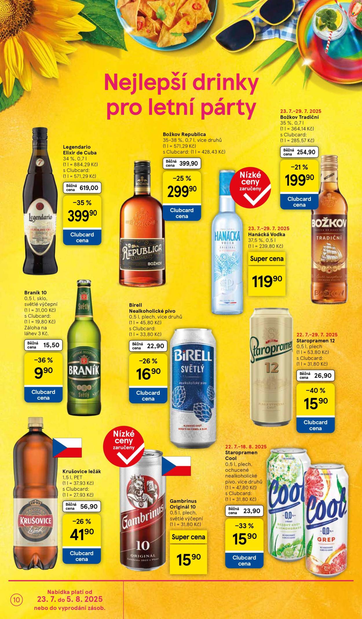 Leták TESCO supermarket - 23.7.2025 - 29.7.2025. Strana 10
