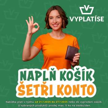 Leták Vyplatíse - 21.7.2025 - 27.7.2025.