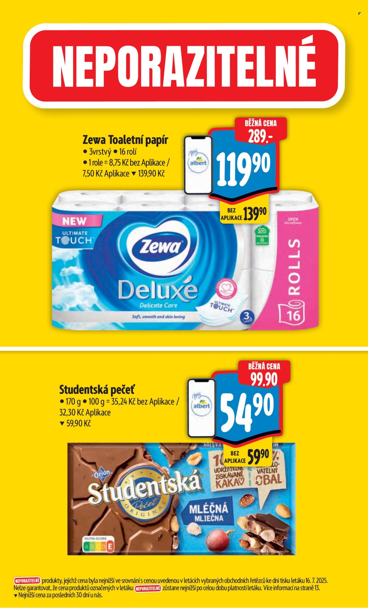 Leták Albert Hypermarket - 23.7.2025 - 29.7.2025. Strana 4