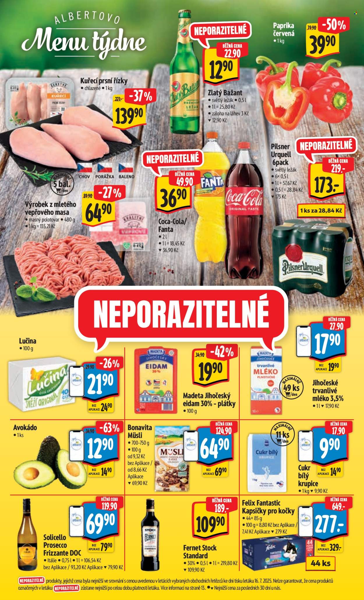 Leták Albert Hypermarket - 23.7.2025 - 29.7.2025. Strana 8