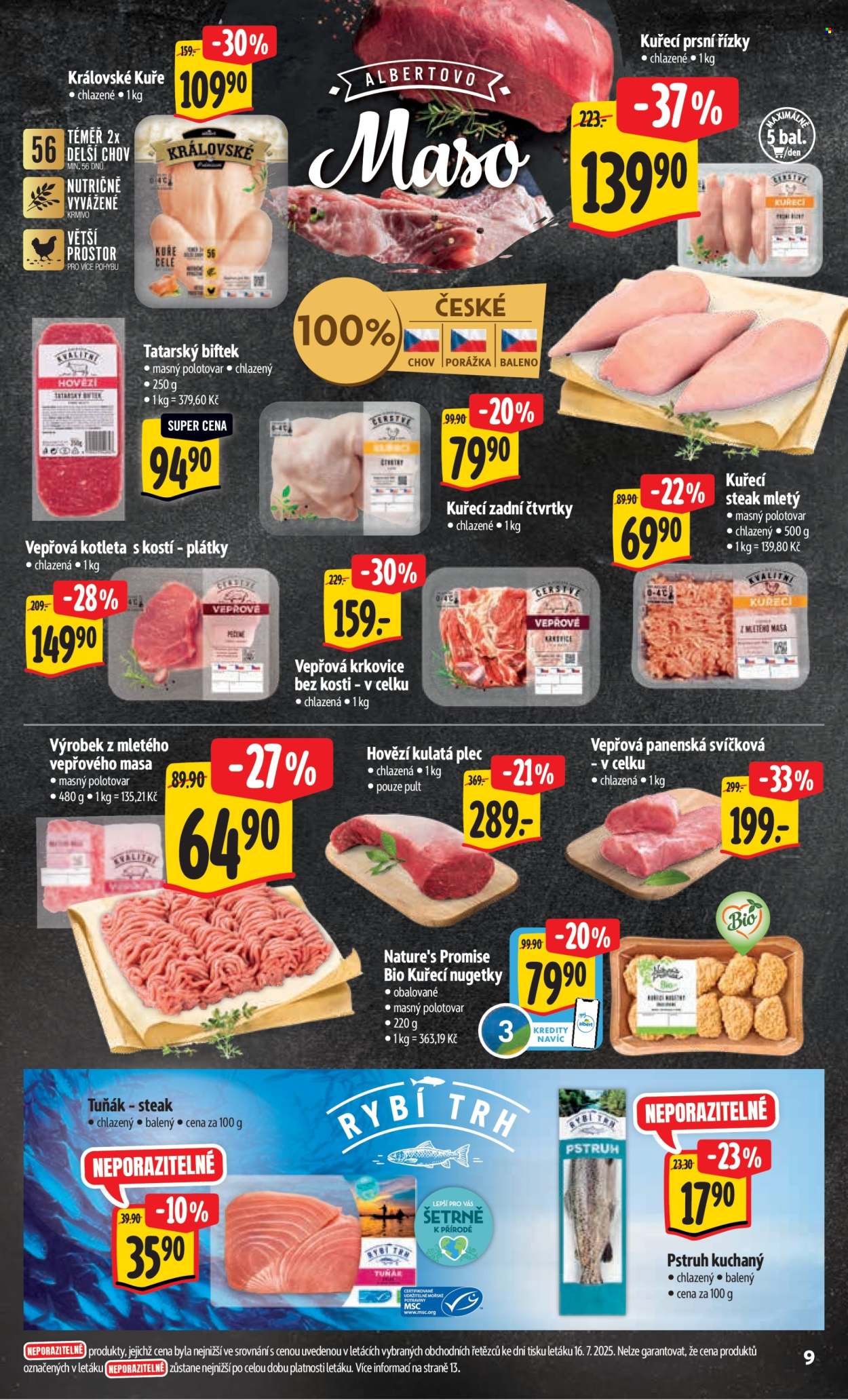 Leták Albert Hypermarket - 23.7.2025 - 29.7.2025. Strana 17