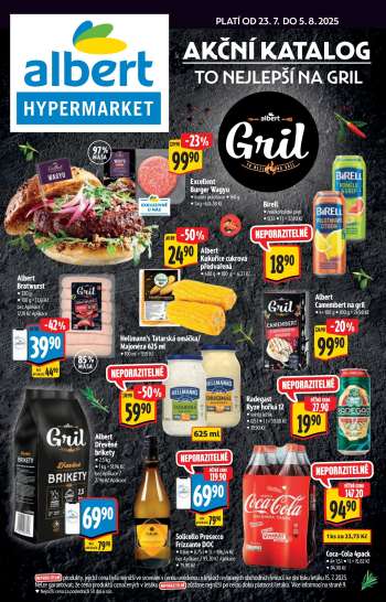 Leták Albert Hypermarket - 23.7.2025 - 5.8.2025.
