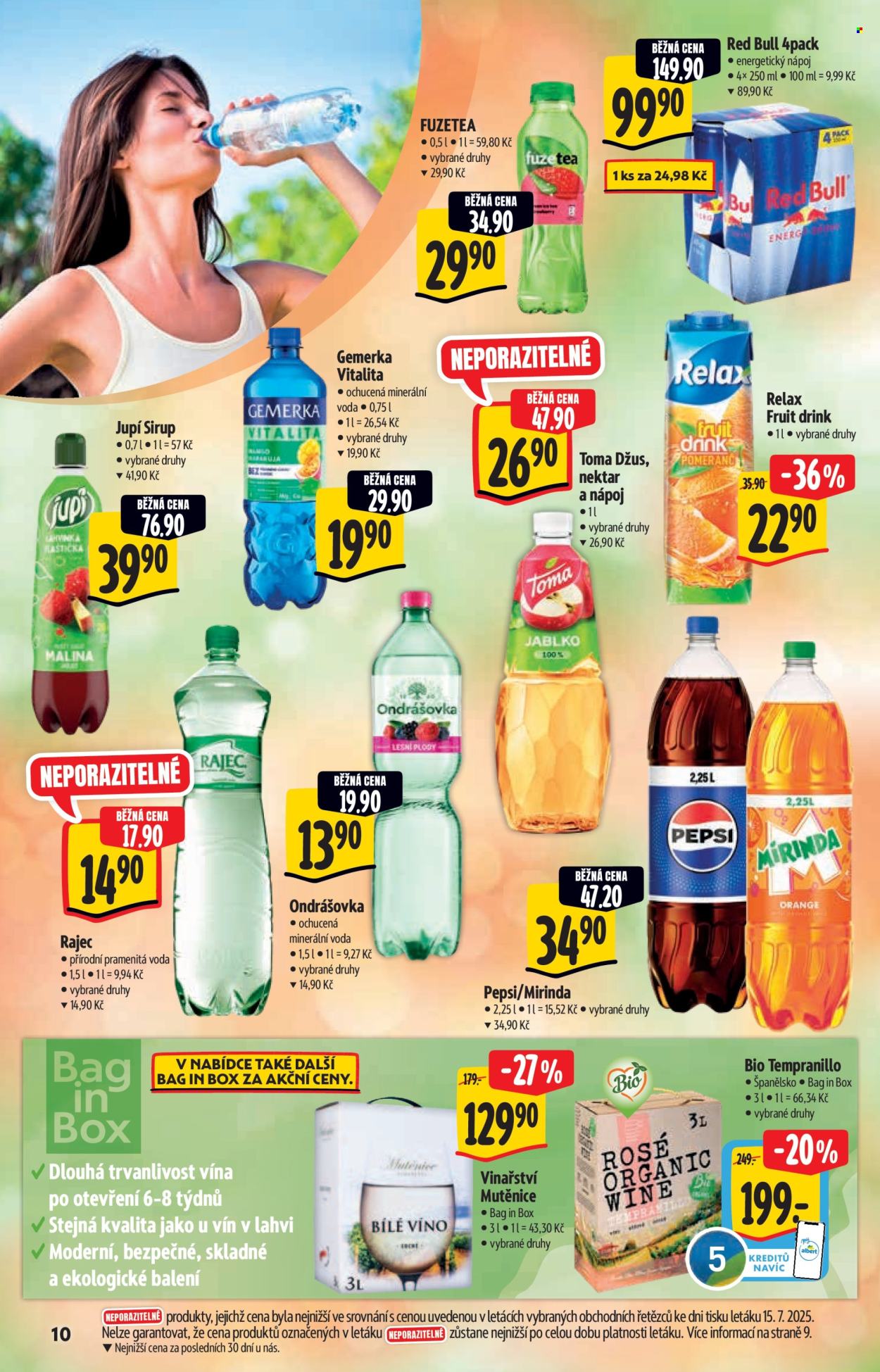 Leták Albert Hypermarket - 23.7.2025 - 5.8.2025. Strana 10