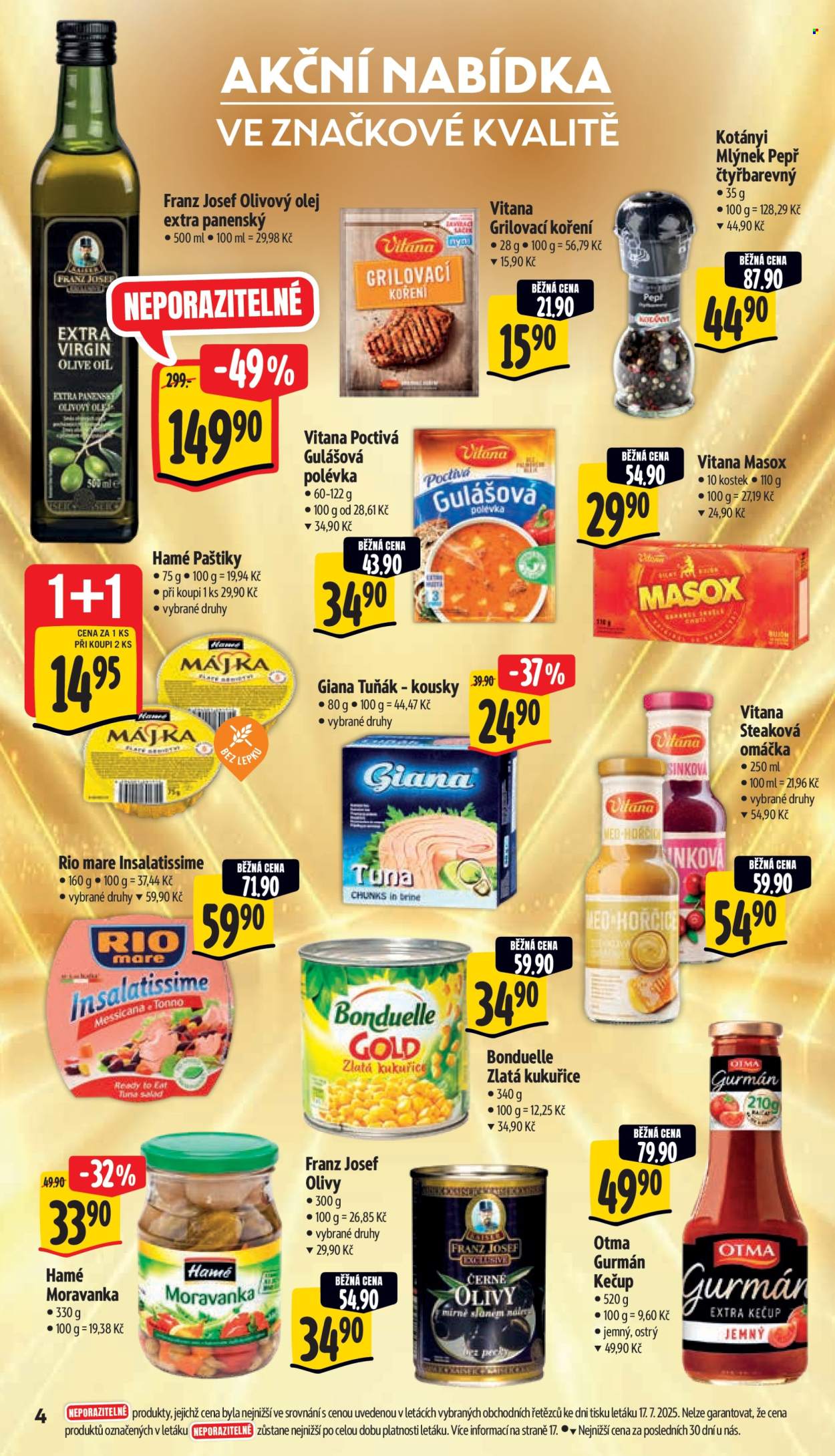 Leták Albert Supermarket - 23.7.2025 - 29.7.2025. Strana 9