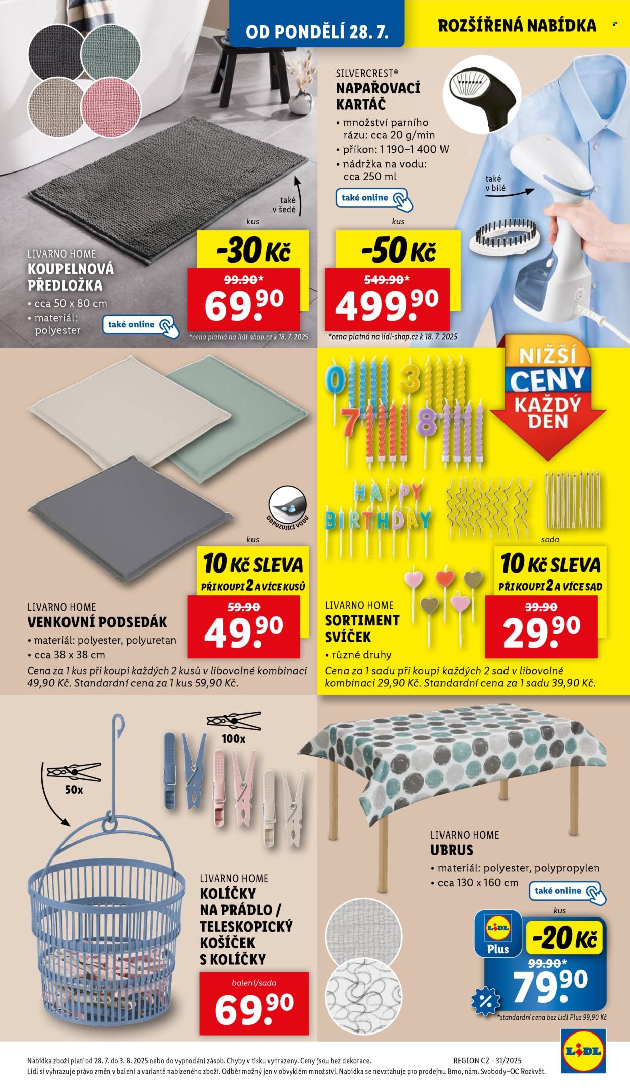 Leták Lidl - 28.7.2025 - 30.7.2025. Strana 27