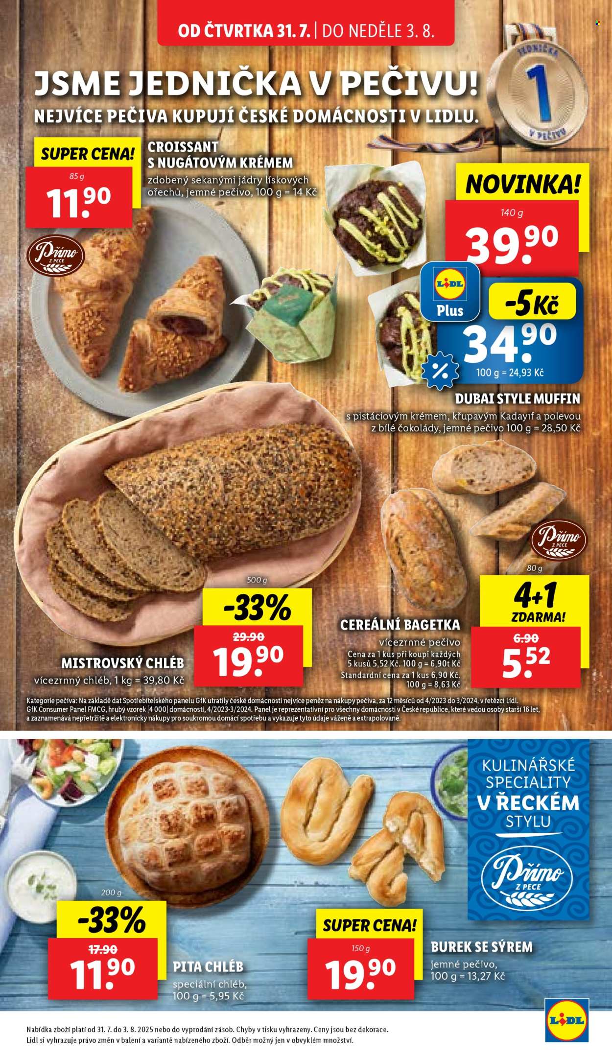 Leták Lidl - 31.7.2025 - 3.8.2025. Strana 7