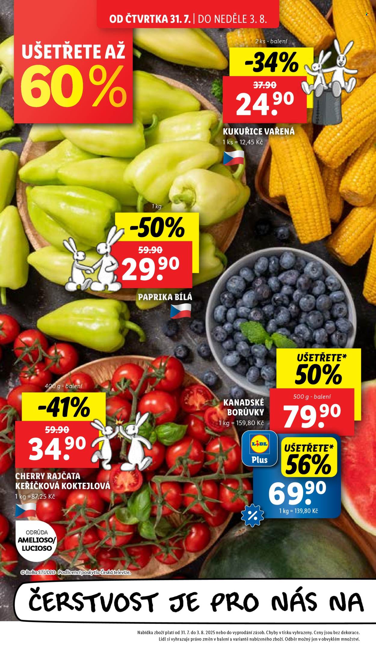 Leták Lidl - 31.7.2025 - 3.8.2025. Strana 8