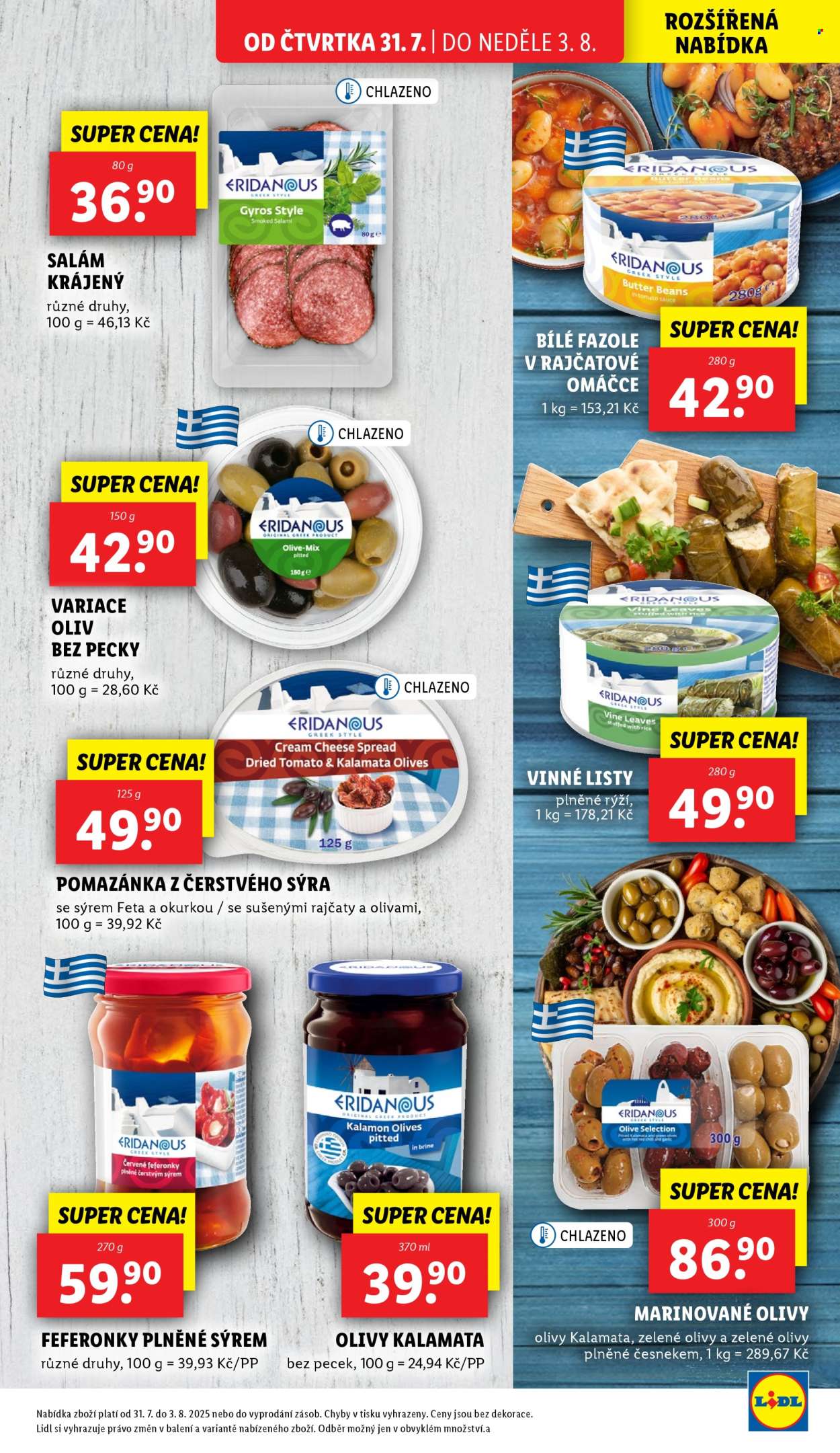 Leták Lidl - 31.7.2025 - 3.8.2025. Strana 17