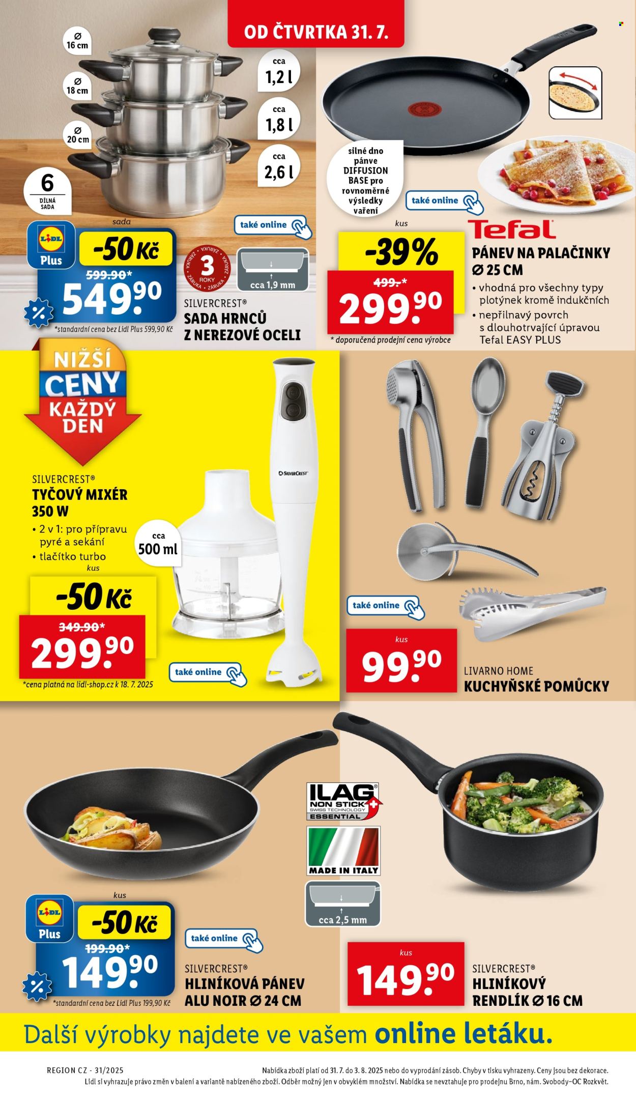 Leták Lidl - 31.7.2025 - 3.8.2025. Strana 32