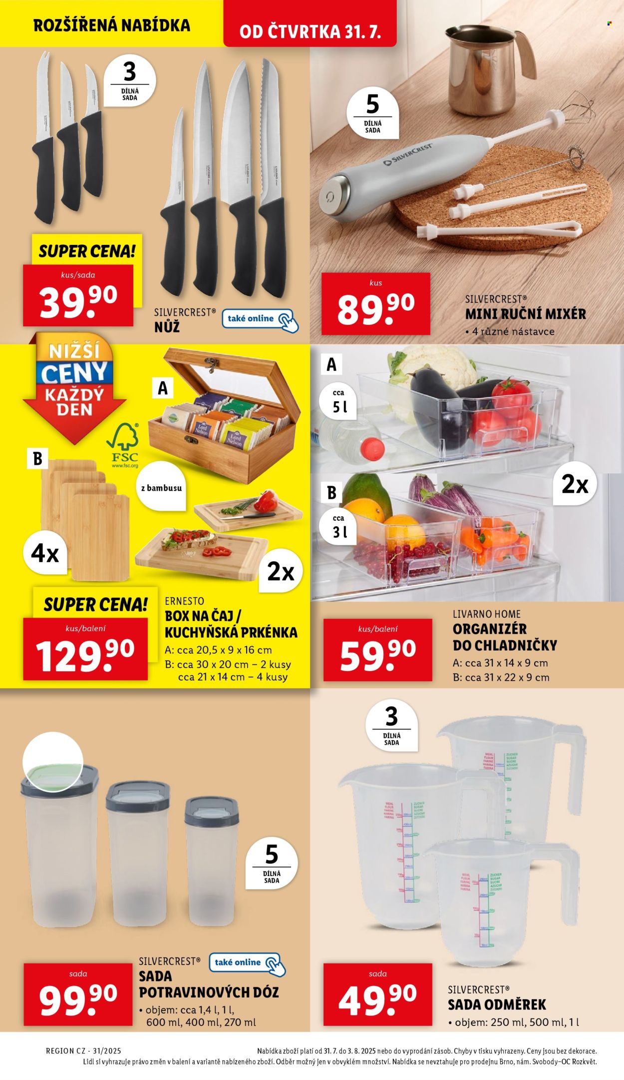 Leták Lidl - 28.7.2025 - 3.8.2025. Strana 20