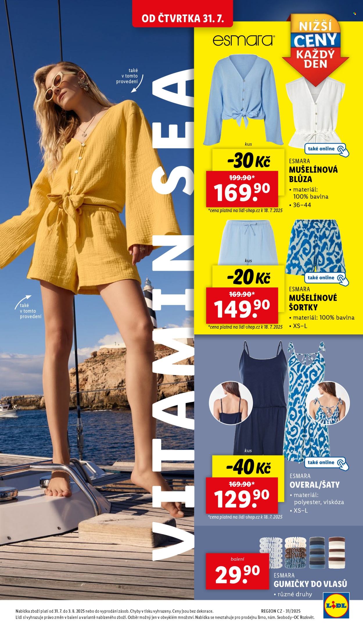 Leták Lidl - 28.7.2025 - 3.8.2025. Strana 21