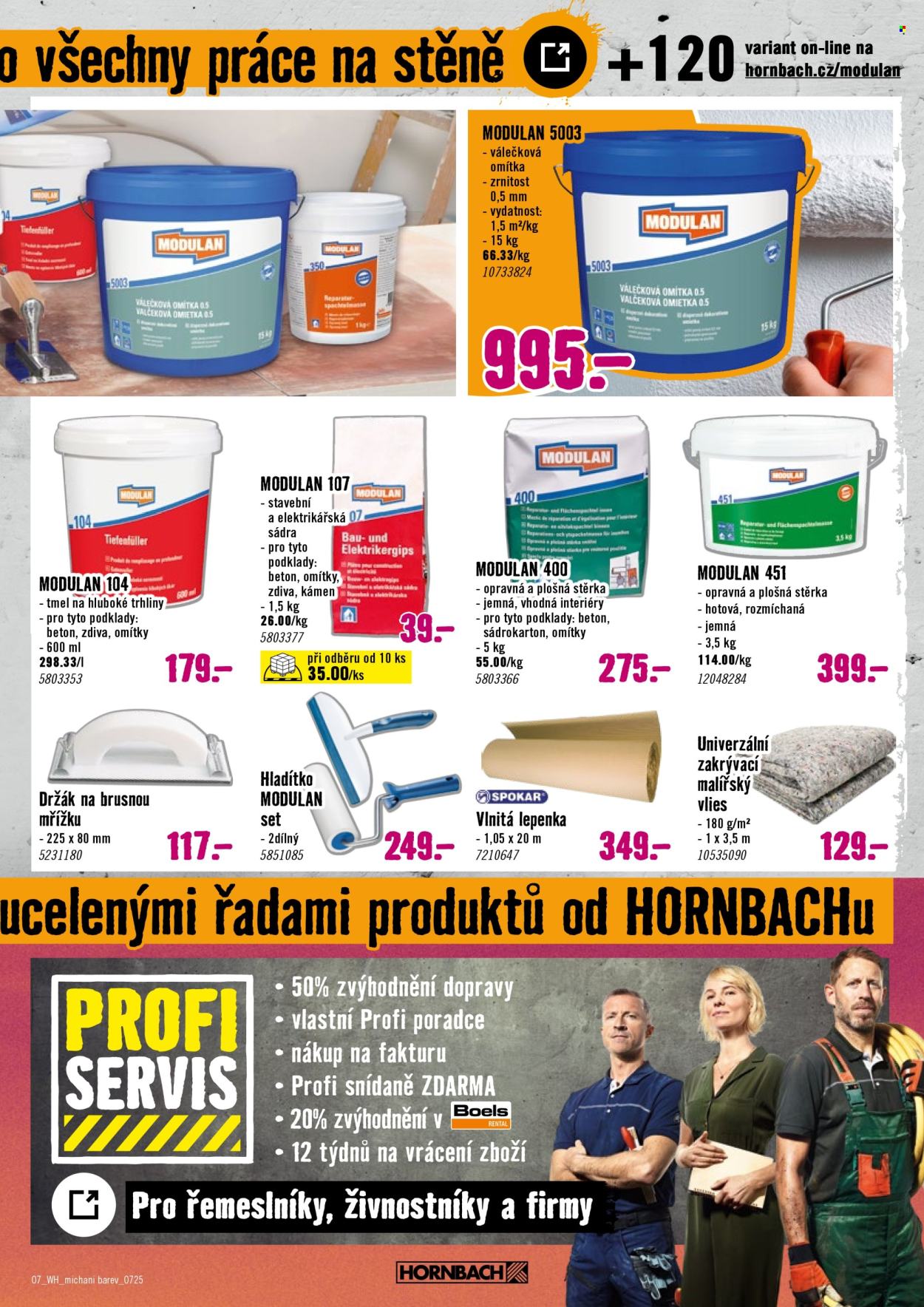 Leták HORNBACH - 23.7.2025 - 6.8.2025. Strana 7