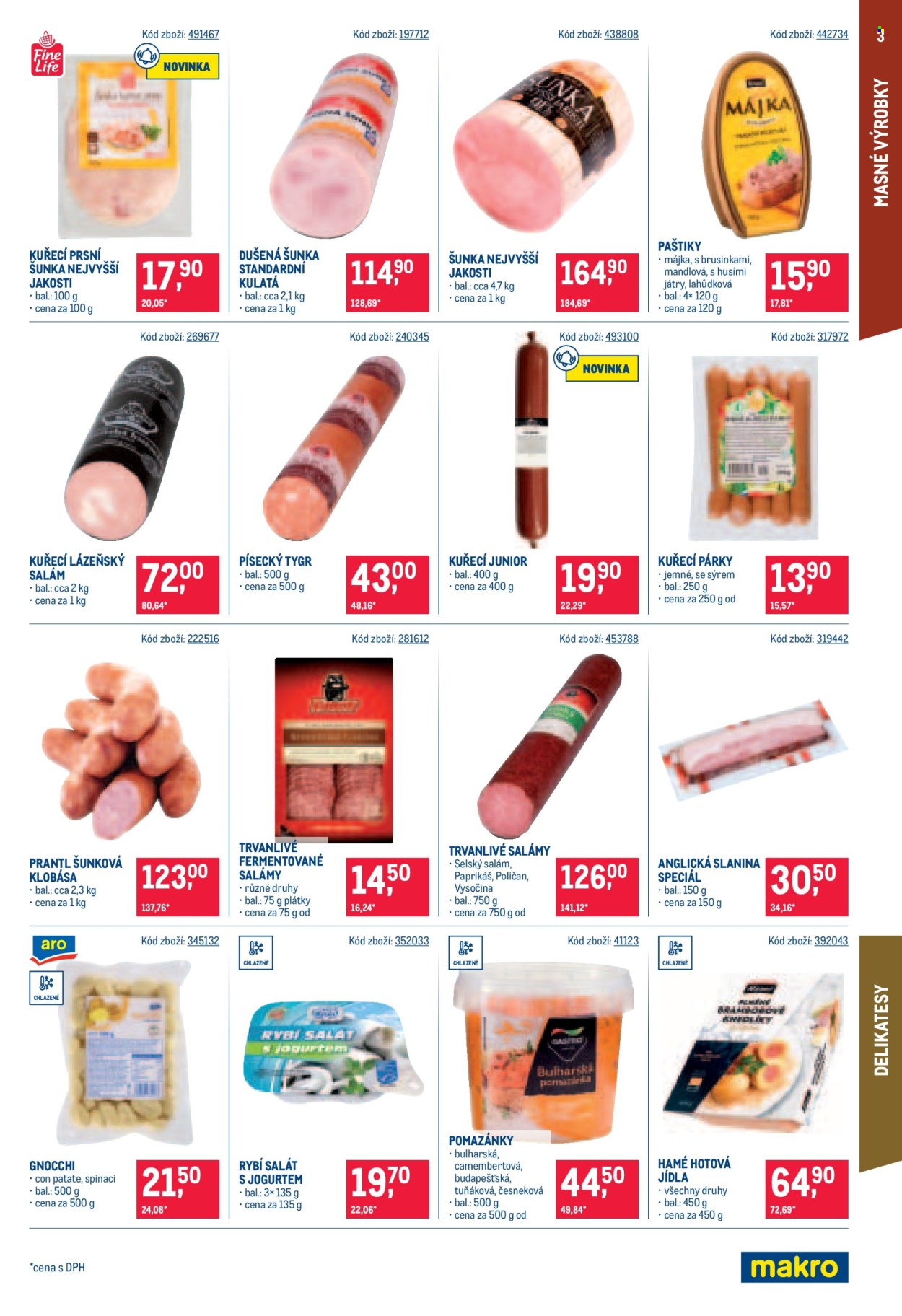 Leták MAKRO - 30.7.2025 - 12.8.2025. Strana 3