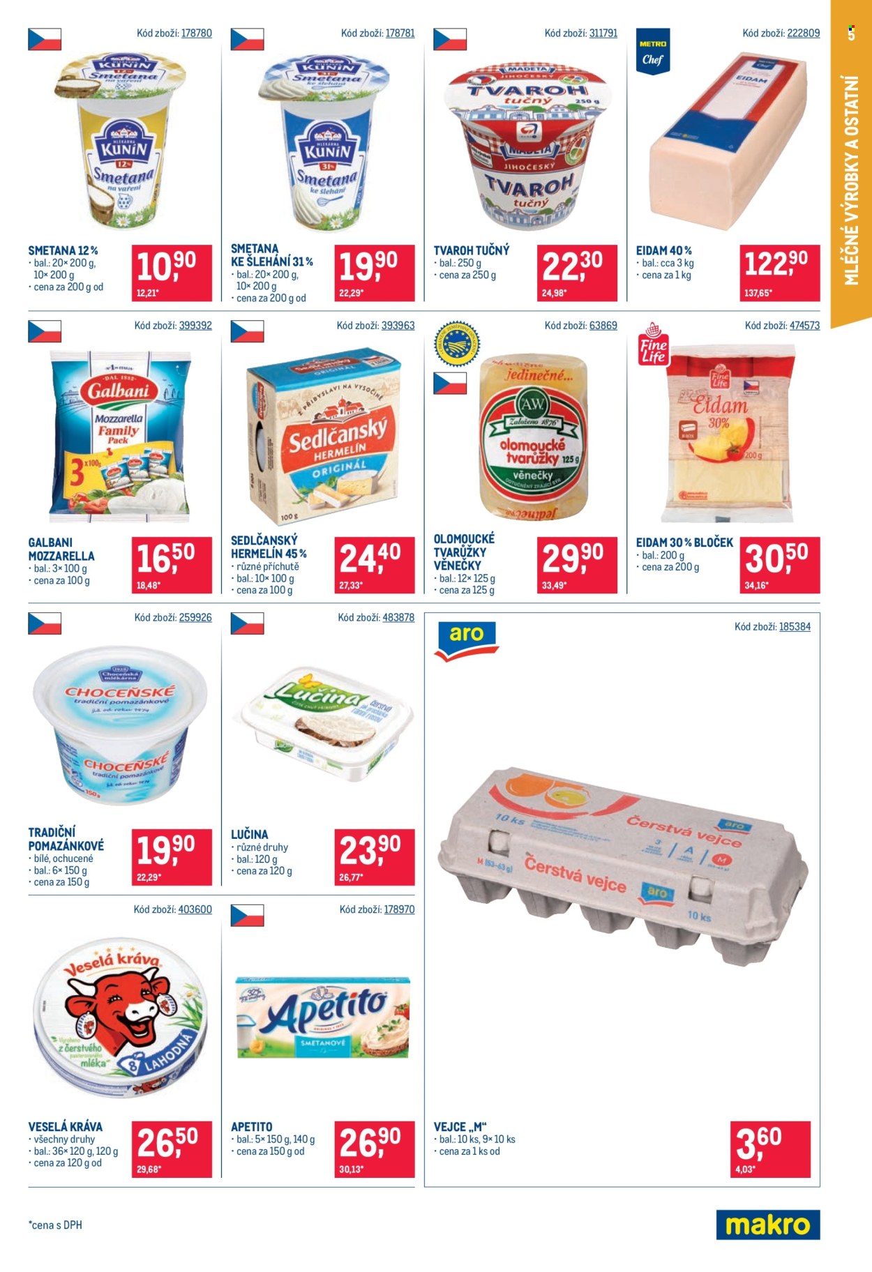 Leták MAKRO - 30.7.2025 - 12.8.2025. Strana 5