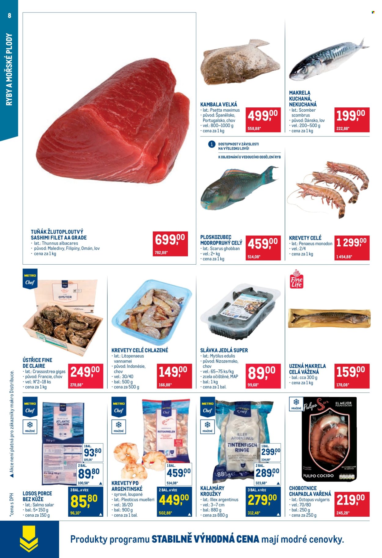 Leták MAKRO - 30.7.2025 - 12.8.2025. Strana 8