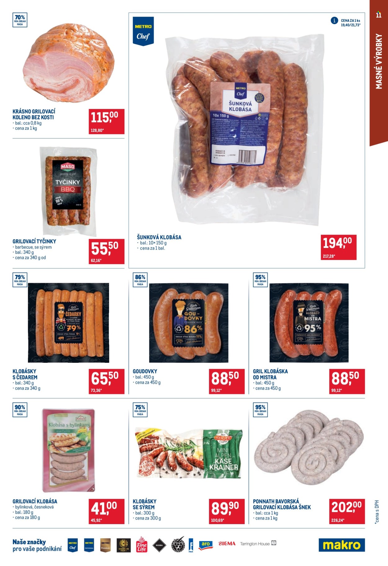 Leták MAKRO - 30.7.2025 - 12.8.2025. Strana 11
